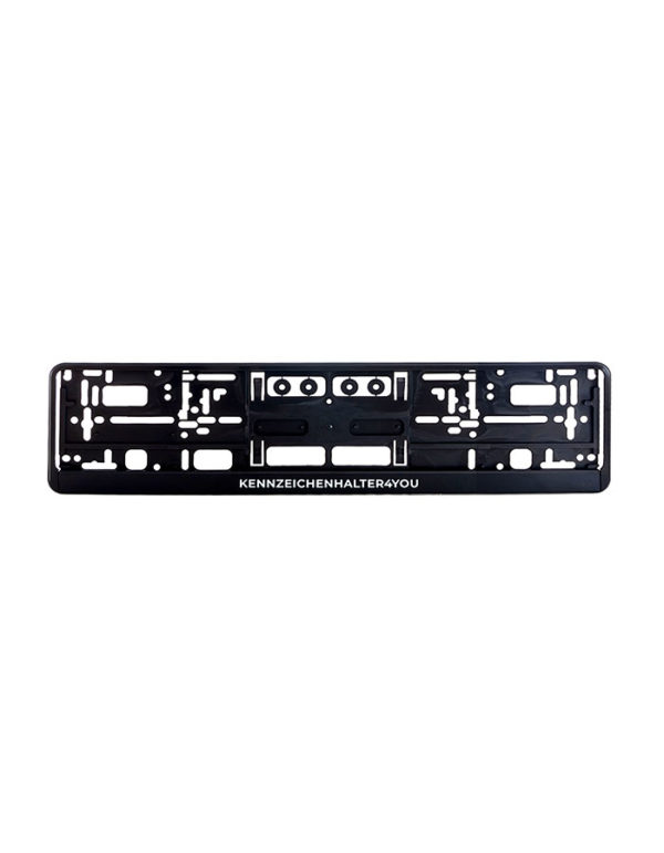 6509-01-0075920P BLIC Kennzeichenhalter vorne, schwarz, lackierbar